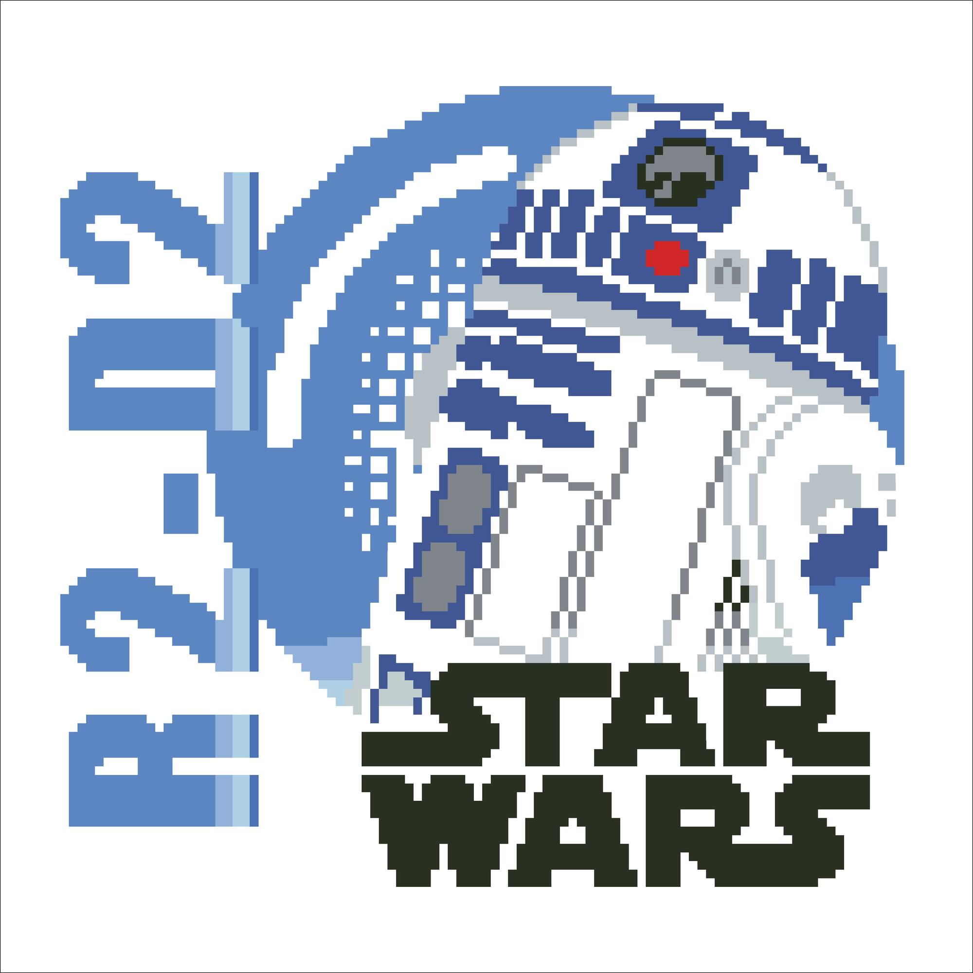 Camelot® Dots R2D2 the Astromech Diamond Painting Kit
